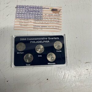 Commemorative Quarters Set with Display Case